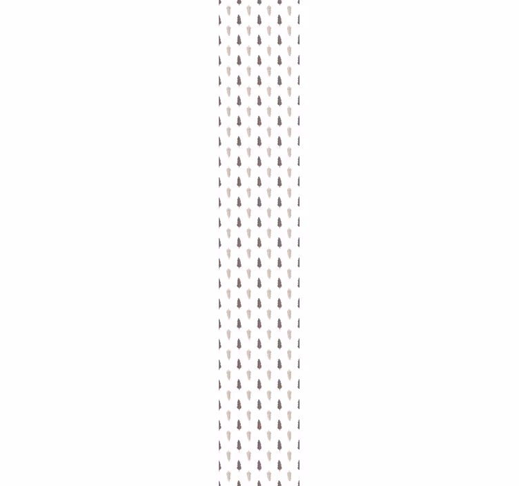 Tapete Skandinavisch elegantes fichtenmuster - TenStickers