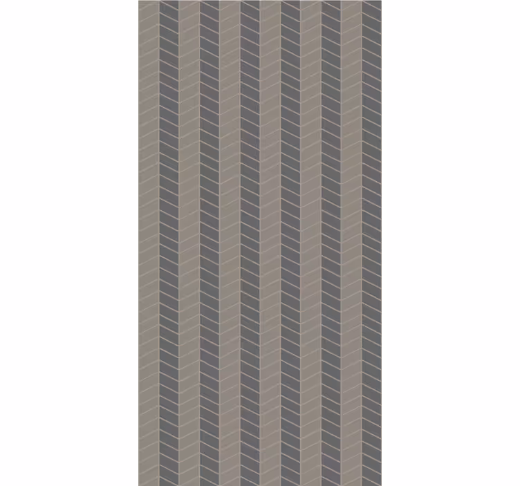 Geometrische tapete im chevron-muster - TenStickers