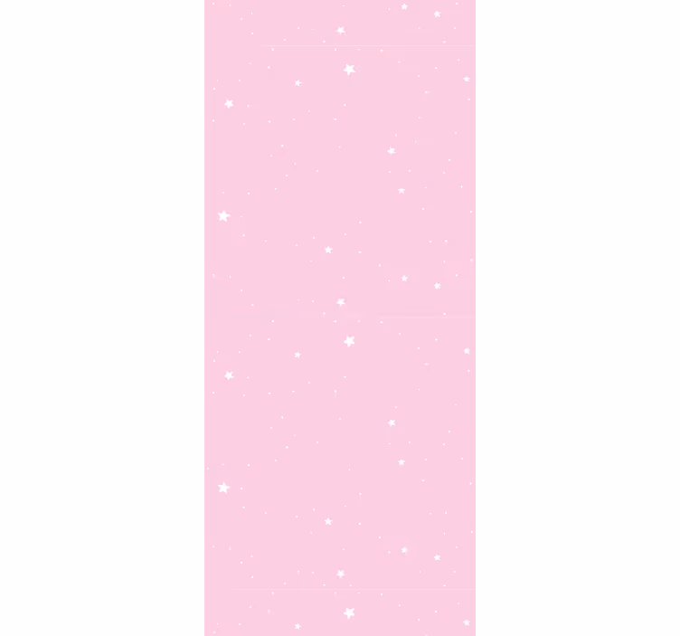Tapete Sternenhimmel nacht rosa himmel - TenStickers