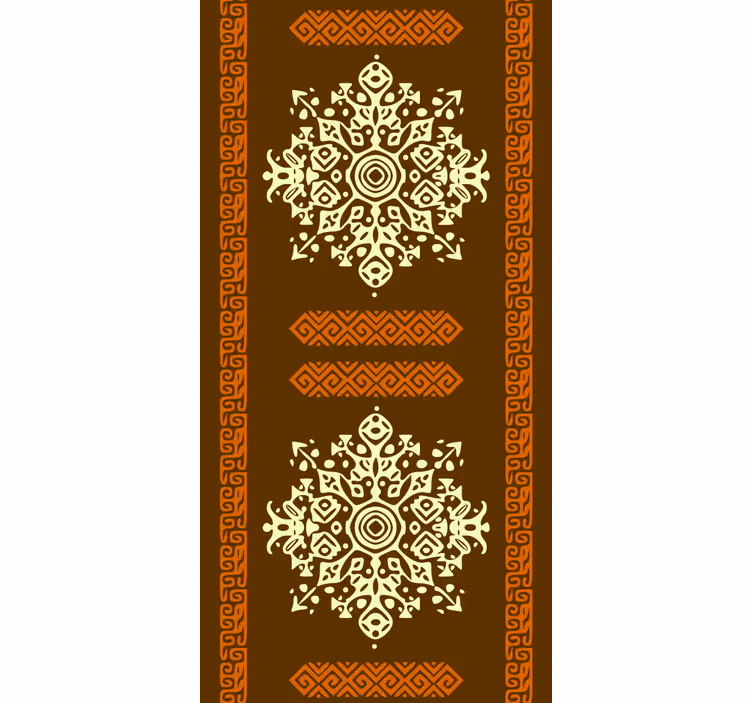 Tapete Hochzeit ethnische goldene mandalas - TenStickers