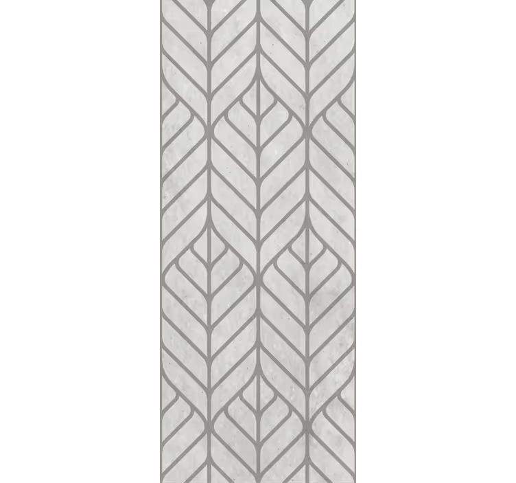 Wohnzimmer Tapete blatt-geometrisches design - TenStickers