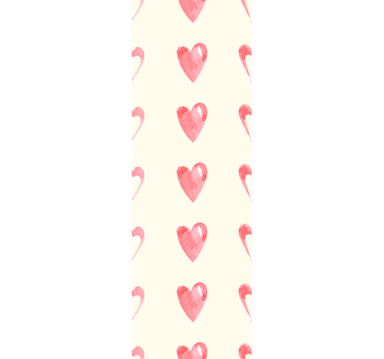 Tapete Hochzeit herzmotiv-design - TenStickers