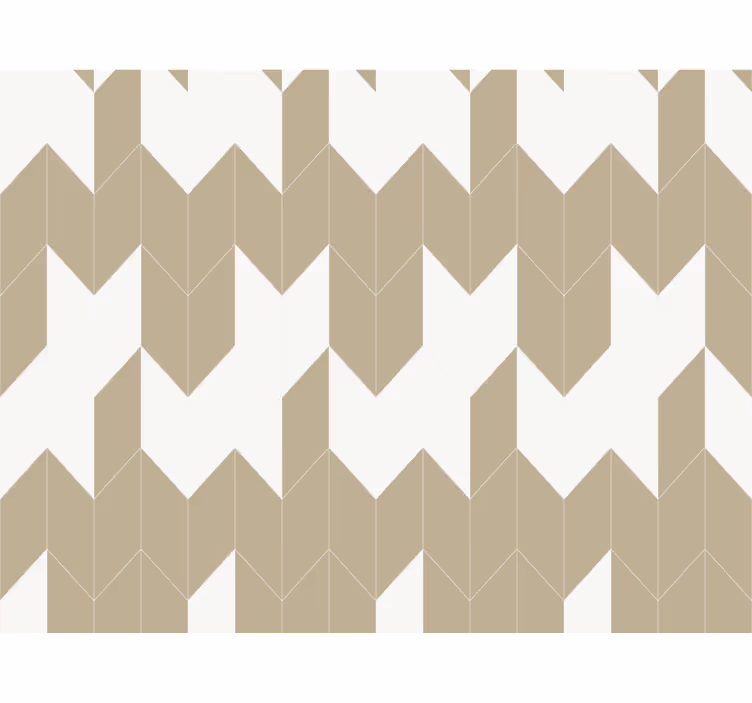 Tapete geometrisch chevron-form-design - TenStickers