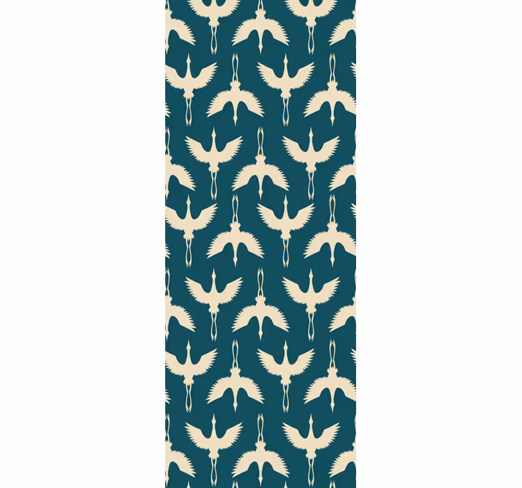 Tapete vögel in elegant beigen designs - TenStickers