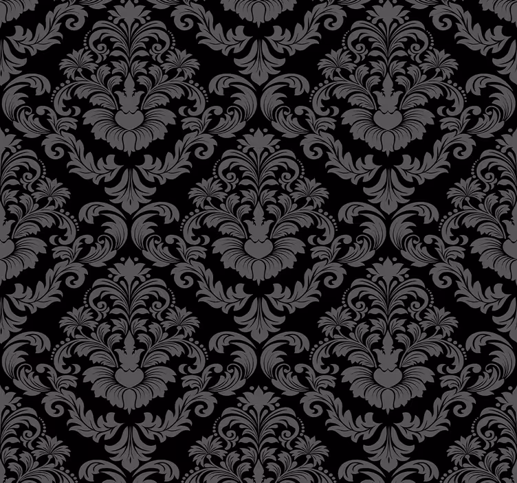 Tapete Barock luxuriöses blumendesign - TenStickers