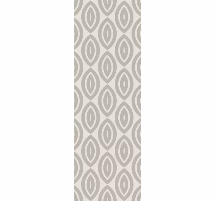 Tapete Muster elegante blattformen - TenStickers