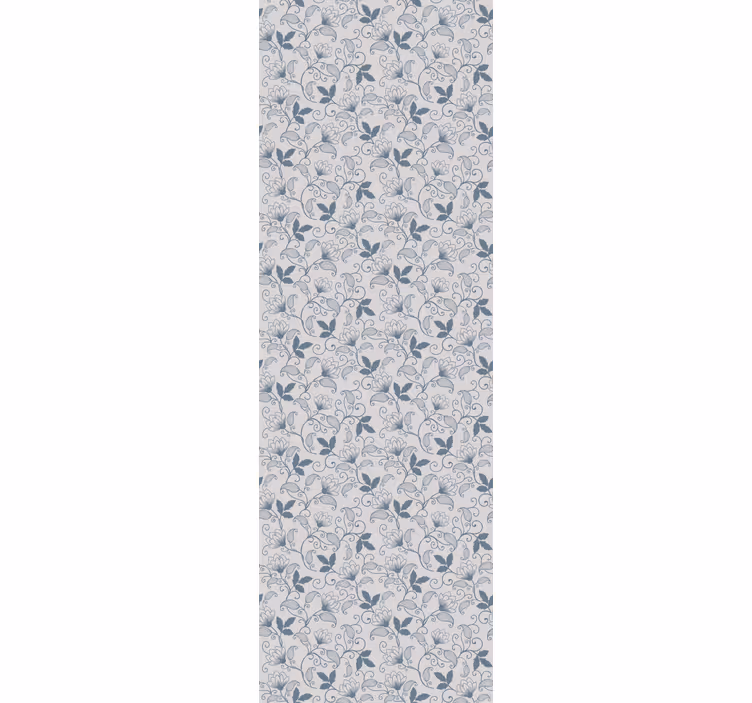 Tapete florale ornamente zarte rebenblüten - TenStickers