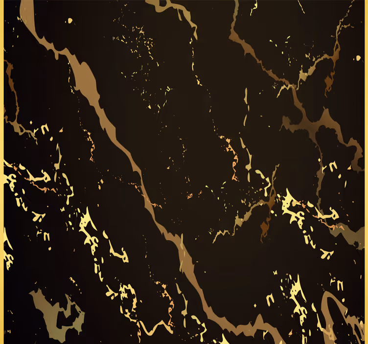 Marmor Tapete elegante goldene adern - TenStickers
