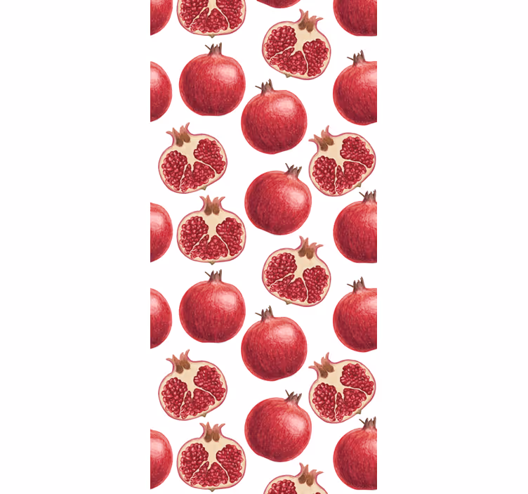 Tapete küche granatapfel fülle - TenStickers
