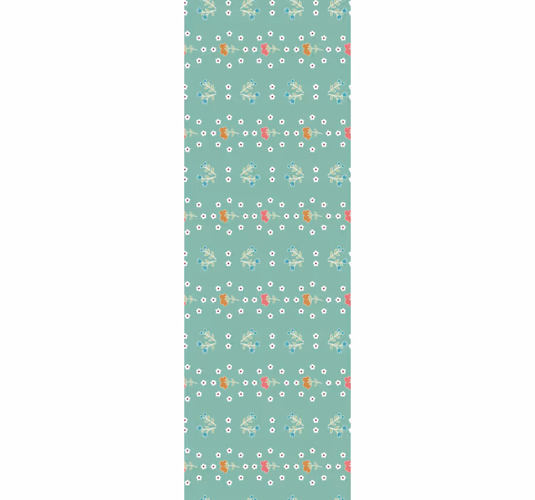 Blumentapete süße florale akzente - TenStickers