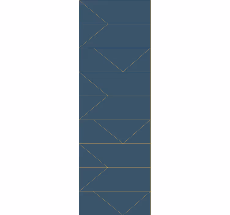 Wohnzimmer Tapete geometrische pfeilformen - TenStickers