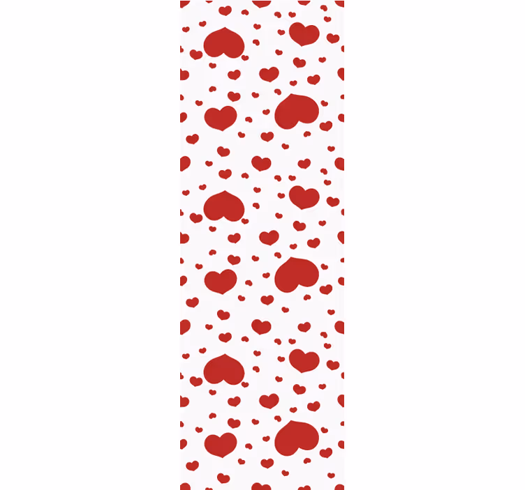 Tapete selbst gestalten herzformen - TenStickers