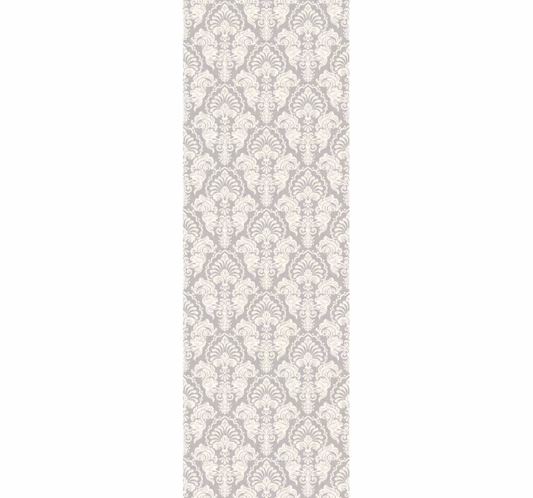 Tapete Barock elegante blumenrolle - TenStickers