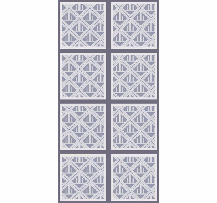 Tapete Muster geometrisches blocklayout - TenStickers