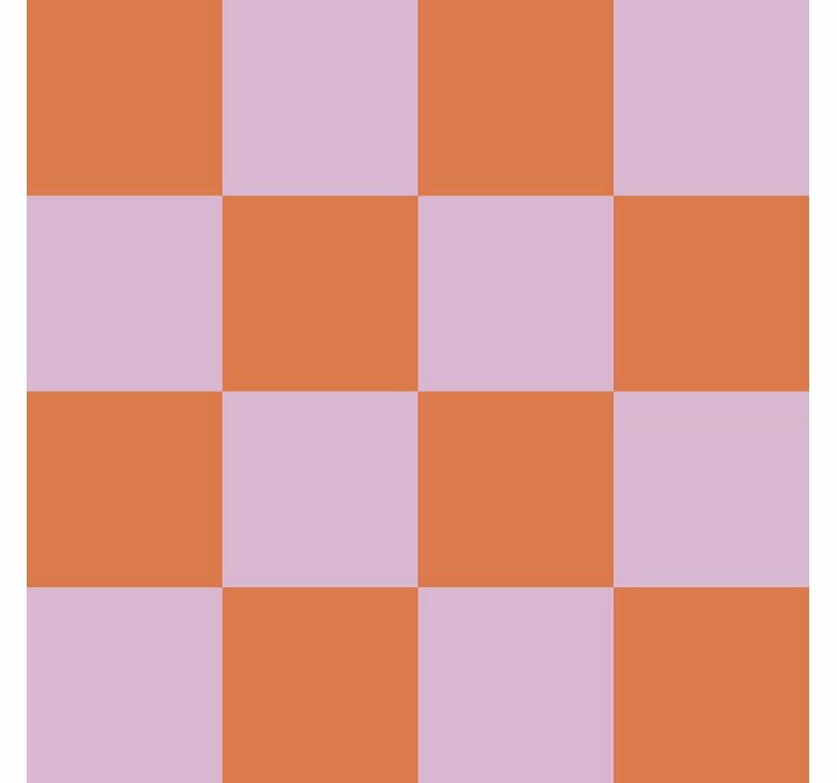 Tapete Fliesenoptik orangetöne-motiv - TenStickers