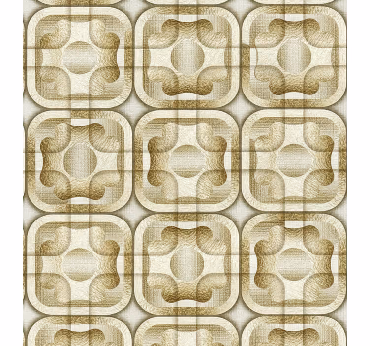 Tapete vintage mit vintage-muster - TenStickers
