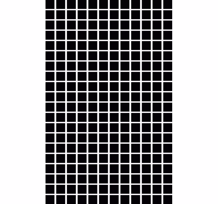 Tapete geometrisch graue quadrate skala - TenStickers