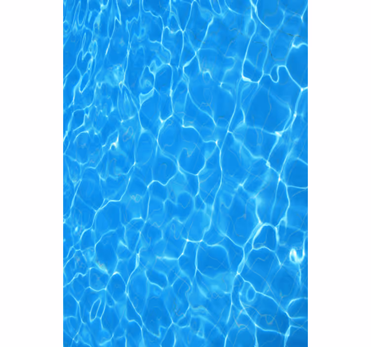 Wohnzimmer tapete in blauer wassertextur - TenStickers