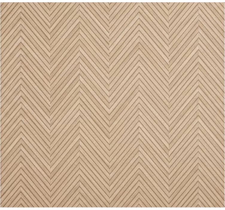 Wohnzimmer tapete mit holz chevron struktur - TenStickers