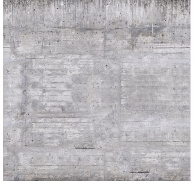 Wohnzimmer tapete in rohem industriellen beton - TenStickers