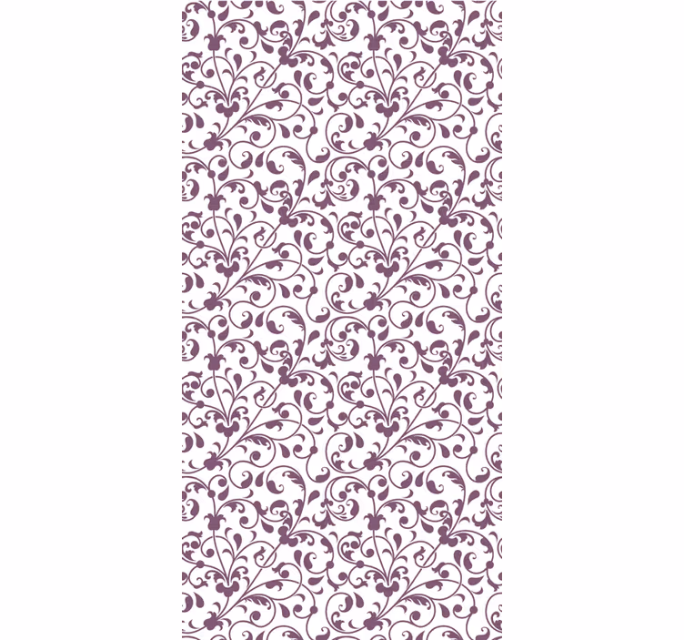 Wohnzimmer tapete ornamentale blatt paisley - TenStickers