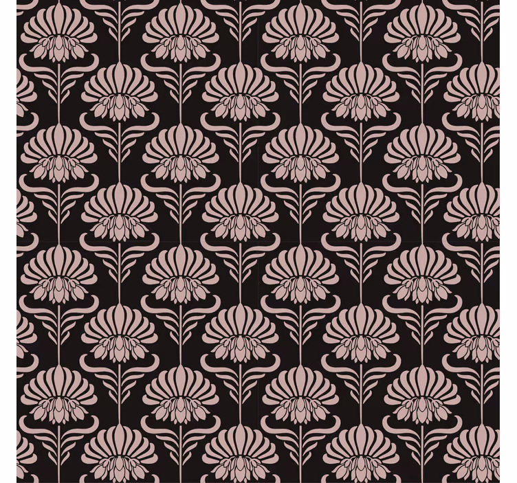 Tapete barock mit jugendstil motiven - TenStickers