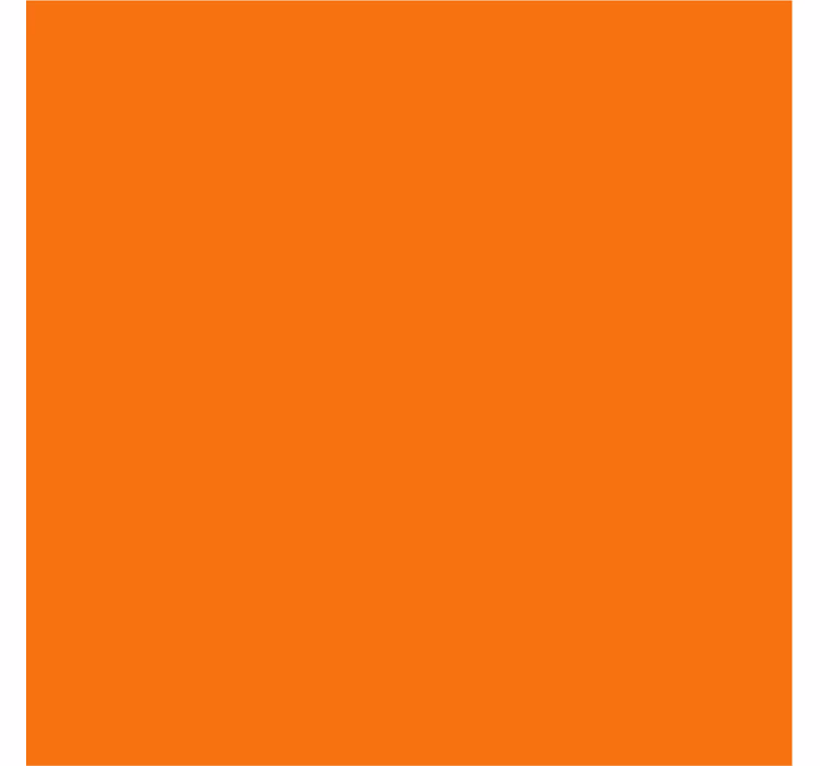 Wohnzimmer tapete in mattem orange - TenStickers