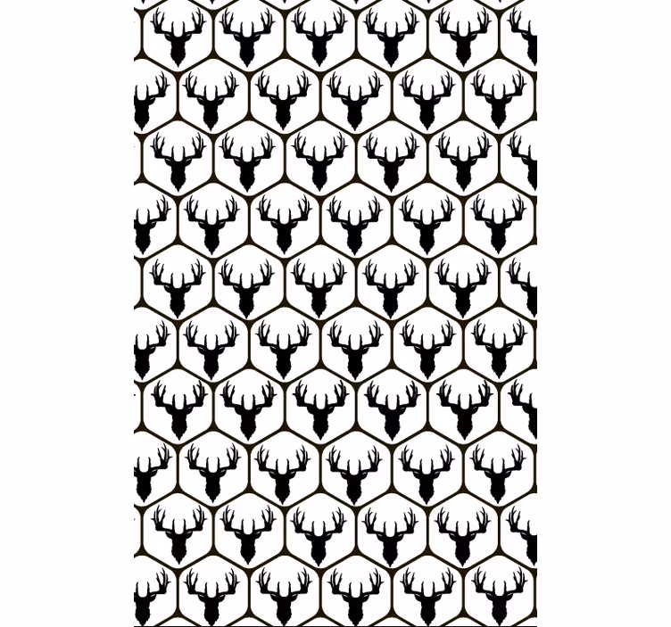 Tapete tiere fliesenhirsch - TenStickers