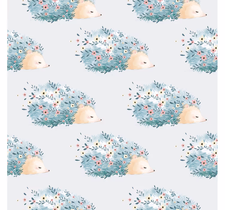 Tapete muster igelkunst - TenStickers