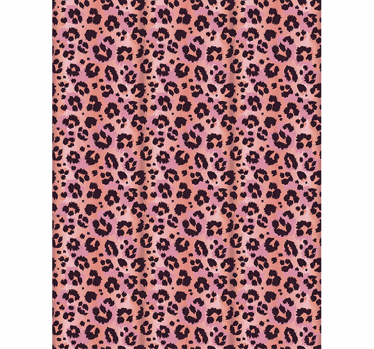 Tapete tiere pink leopard - TenStickers