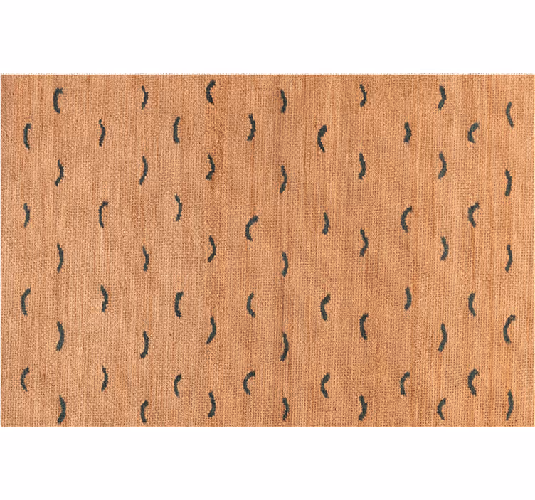 Tapete tiere in beiger jute-optik - TenStickers