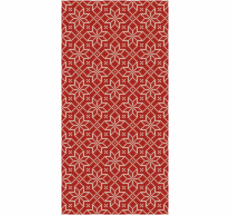 Tapete weihnachten schneeflocken pullover - TenStickers