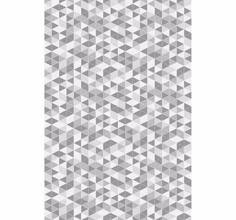 Tapete esszimmer geometrisches dreiecksmuster - TenStickers