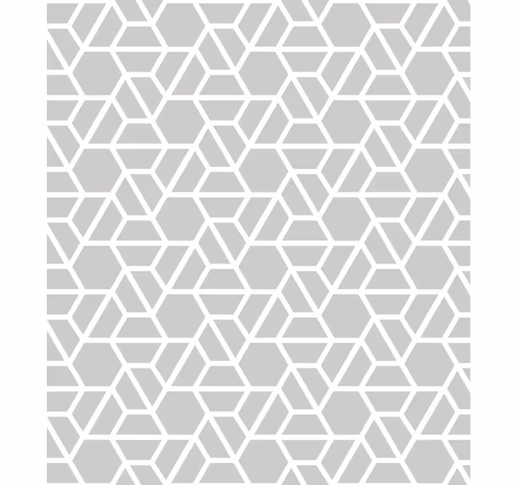 Tapete geometrisch gitterdesign - TenStickers