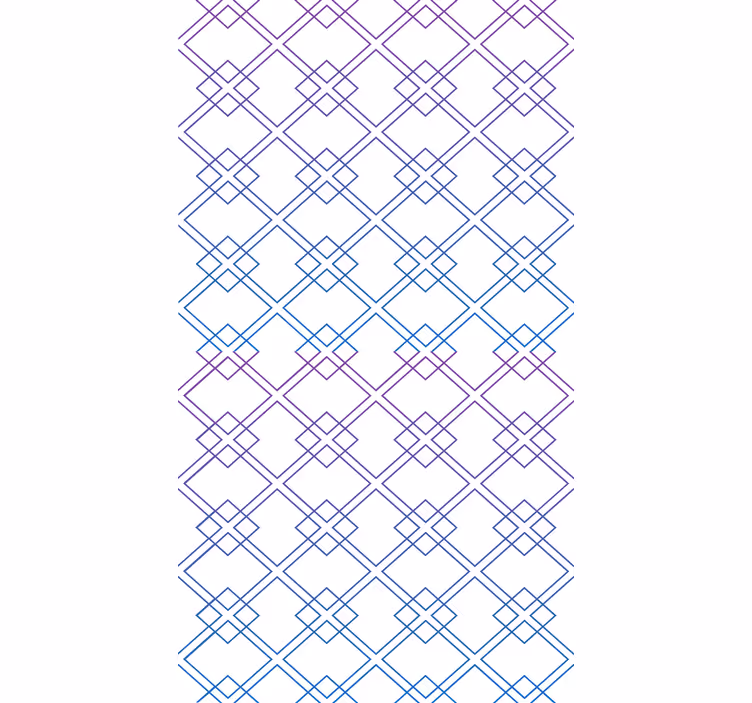 Tapete geometrisch mit diamanten und linien - TenStickers