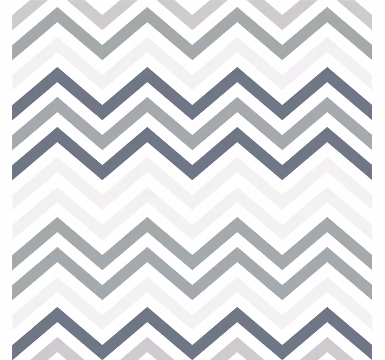 Tapete geometrisch im eleganten chevron-muster - TenStickers