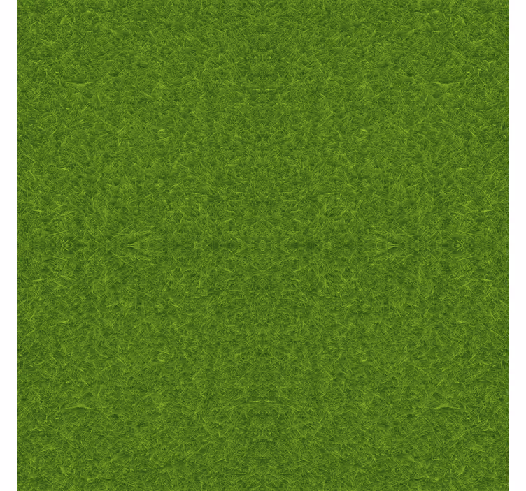 Fototapete wald mit grünem realistischem gras - TenStickers