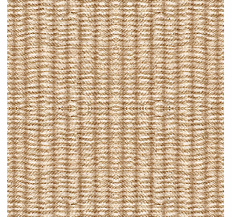 Tapete hochzeit in braunem realistischem jute - TenStickers