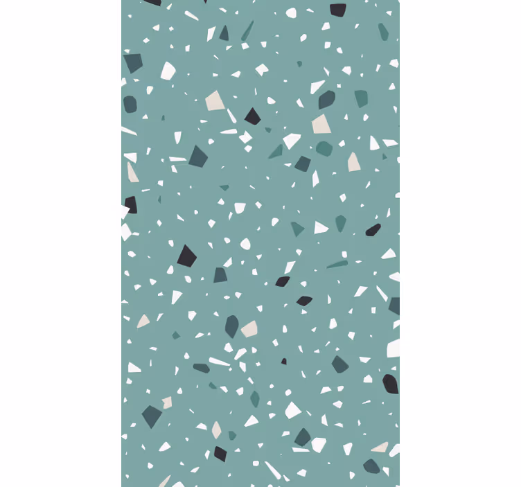 Tapete textur in aquamarin terrazzo - TenStickers