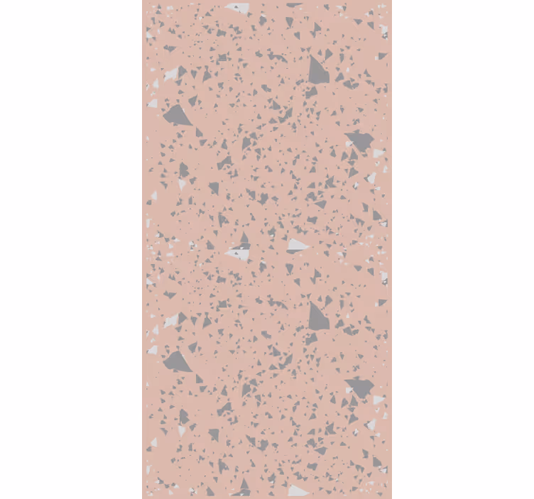 Tapete textur pink und graues terrazzo - TenStickers