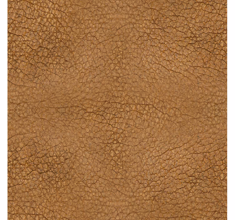 Tapete textur in braunem lederlook - TenStickers