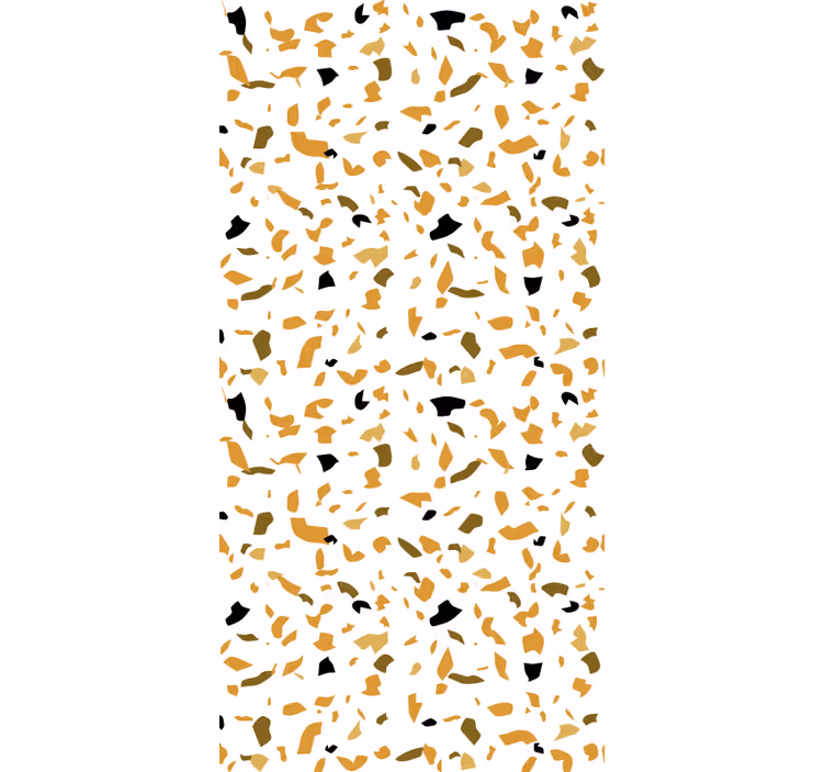 Tapete textur in warmen farben im terrazzo-stil - TenStickers