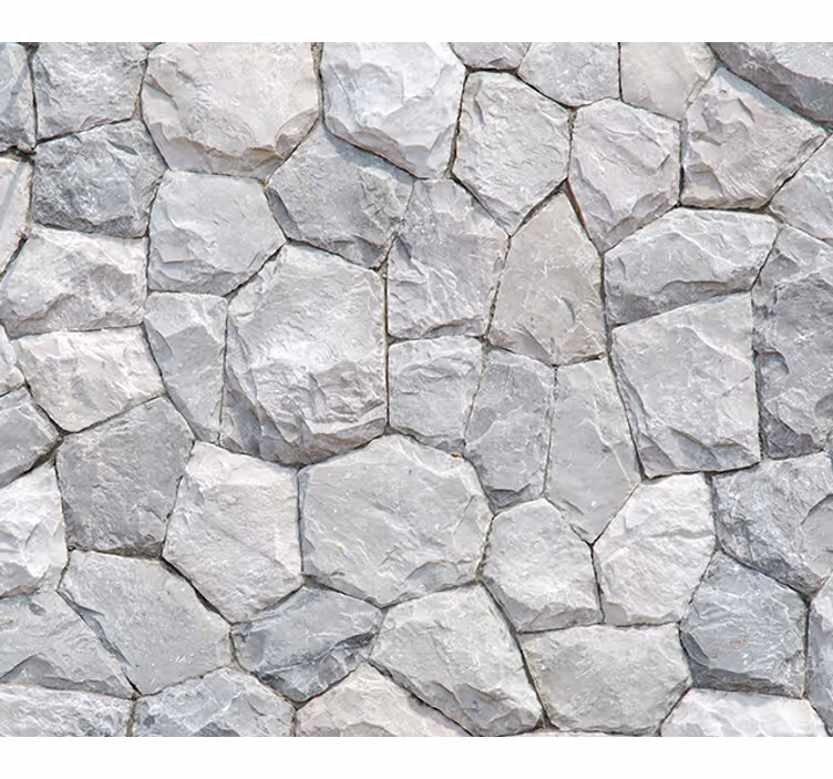 Steintapete tapis motif de pierres - TenStickers