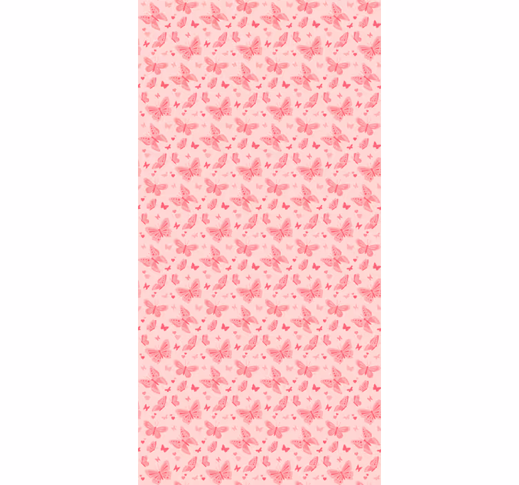 Tapete kinderzimmer in pink - TenStickers
