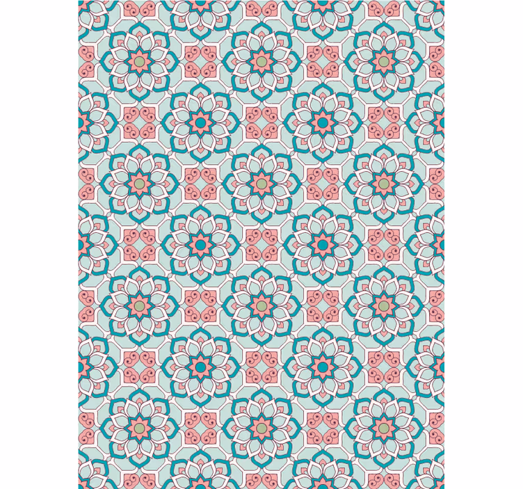 Tapete flur im granny chic stil - TenStickers