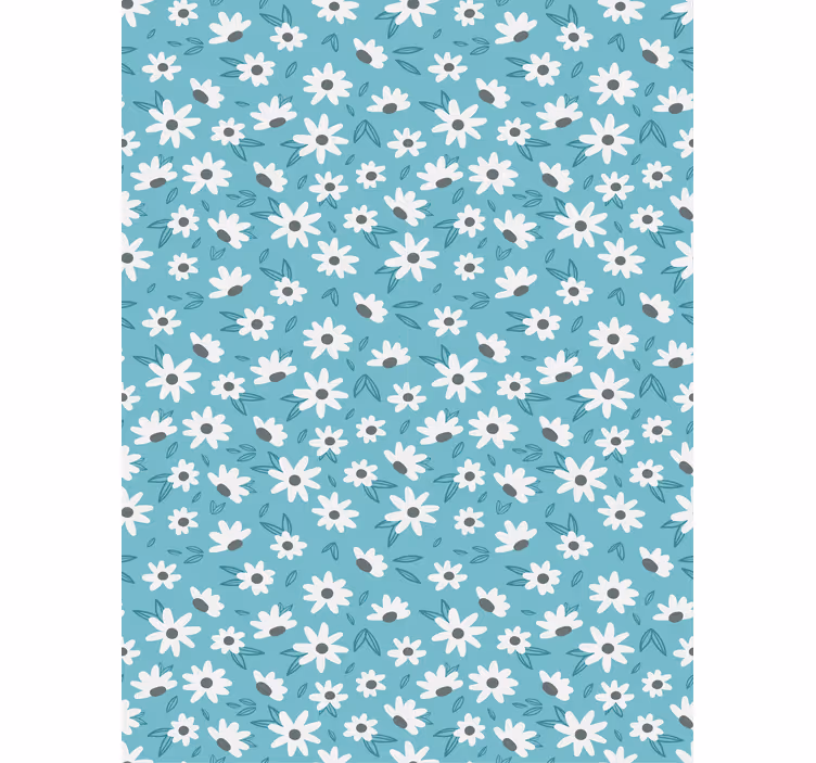 Tapete flur mit "granny chic" blumen - TenStickers