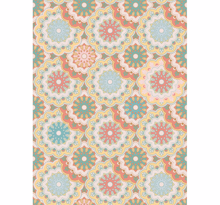 Tapete flur stoff "granny chic" - TenStickers