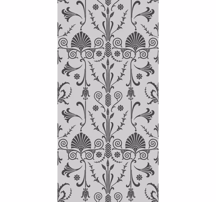 Tapete flur mit eleganten botanischen arrangements - TenStickers