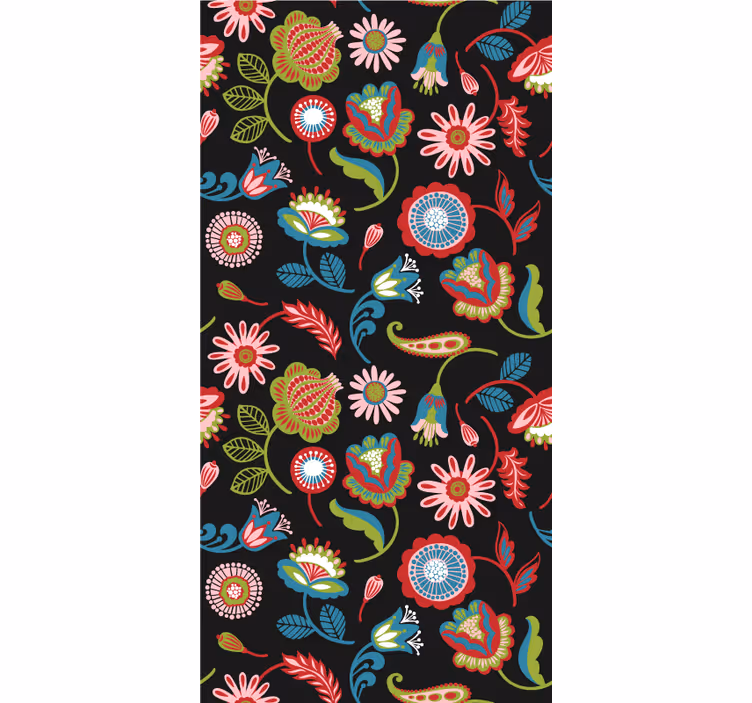 Tapete flur mit anmutigen botanischen motiven - TenStickers
