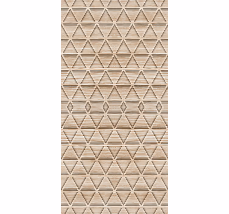 Tapete muster geometrisches naturdesign - TenStickers